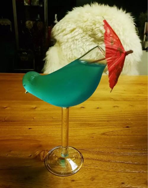 创意小鸟型鸡尾酒杯个性酒杯分子烟熏酒杯小鸟香槟酒杯高脚酒杯